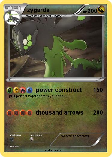 Pokemon zygarde