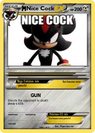 Pokemon Nice Cock