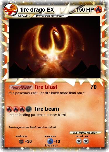 Pokemon fire drago EX