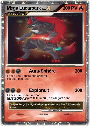 Pokemon Mega Lucaroark