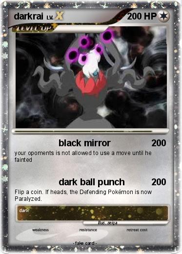 Pokemon darkrai