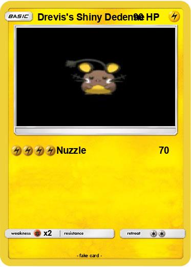 Pokemon Drevis's Shiny Dedenne