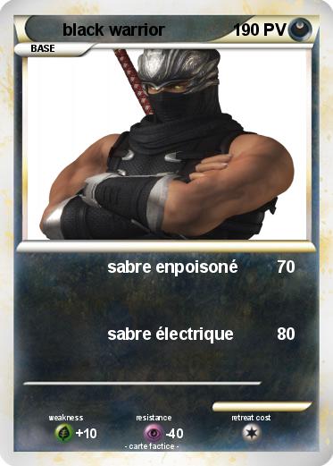 Pokemon black warrior