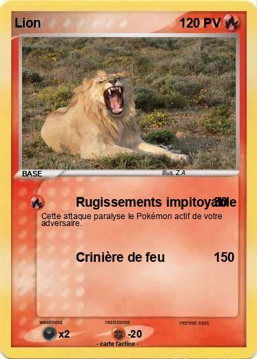Pokemon Lion