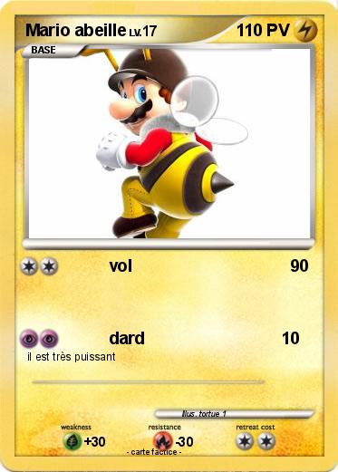 Pokemon Mario abeille