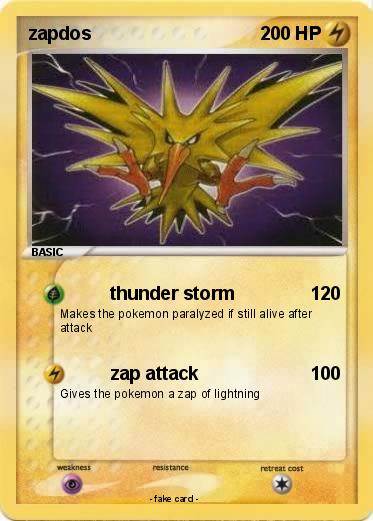 Pokemon zapdos