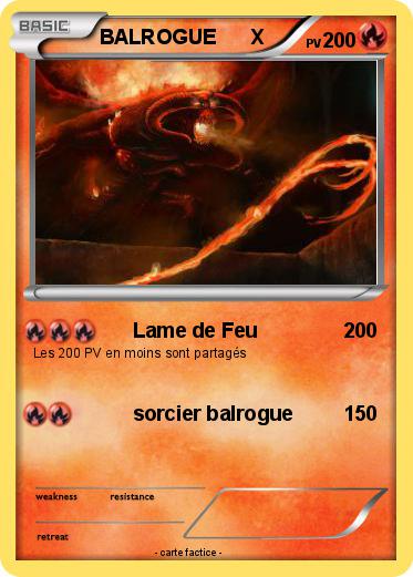 Pokemon BALROGUE      X