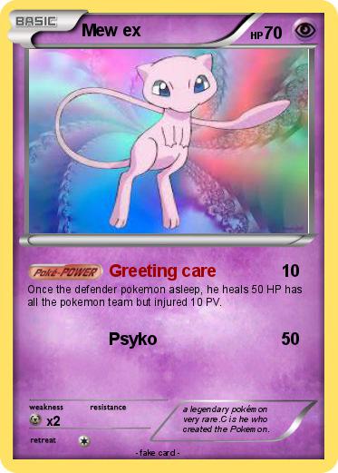 Pokemon Mew ex