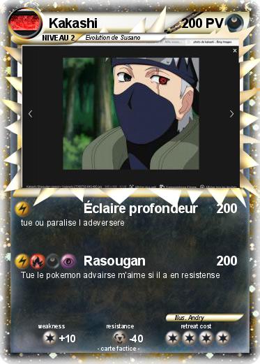 Pokemon Kakashi