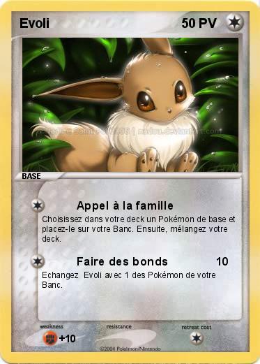 Pokemon Evoli