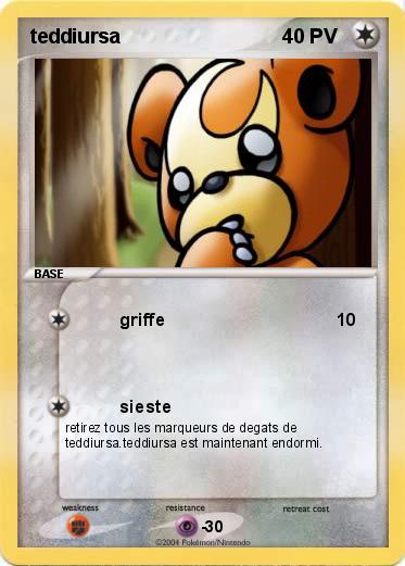 Pokemon teddiursa