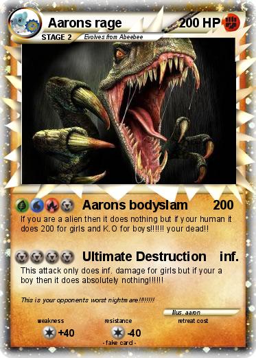 Pokemon Aarons rage