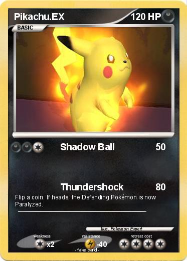 Pokemon Pikachu.EX
