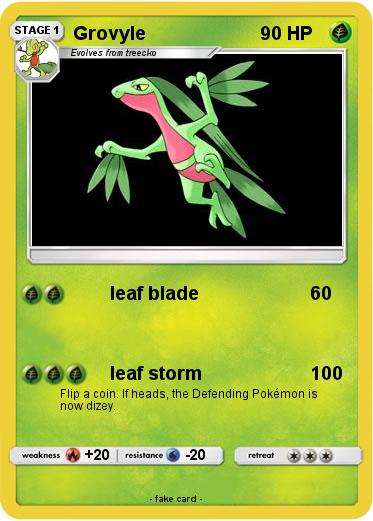 Pokemon Grovyle