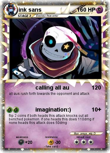 Pokemon ink sans