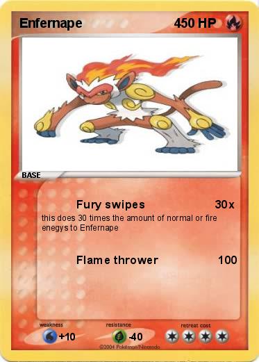 Pokemon Enfernape                          4 