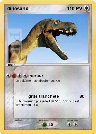 Pokemon dinosarix