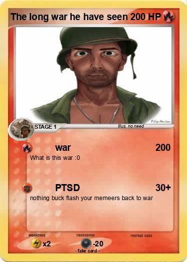 Pokemon The long war he have seen
