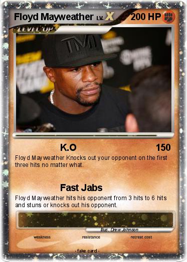 Pokemon Floyd Mayweather