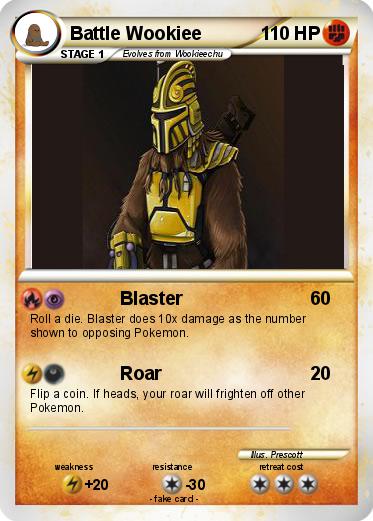 Pokemon Battle Wookiee