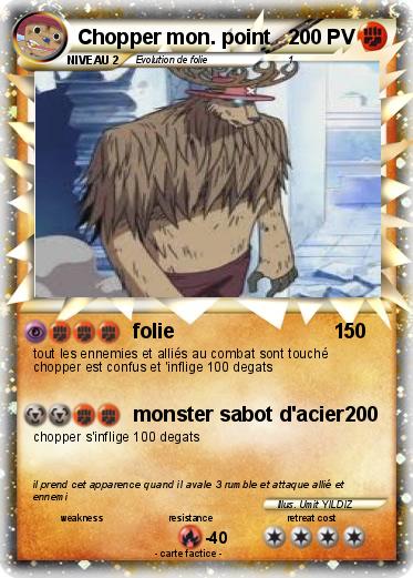 Pokemon Chopper mon. point