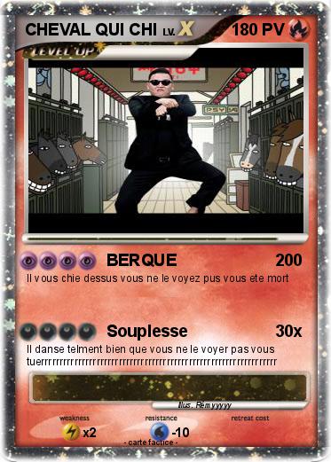 Pokemon CHEVAL QUI CHI