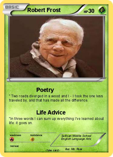 Pokemon Robert Frost