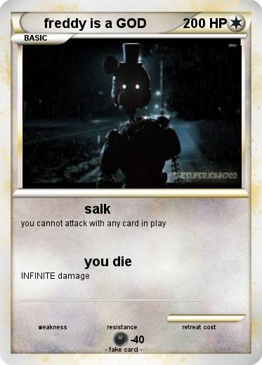 Pokemon freddy is a GOD