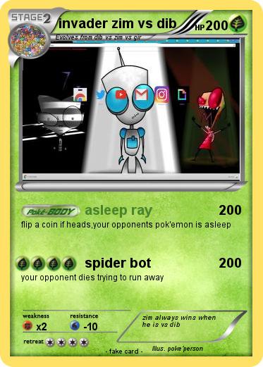 Pokemon invader zim vs dib