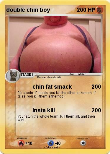 Pokemon double chin boy