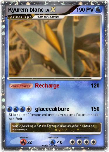 Pokemon Kyurem blanc