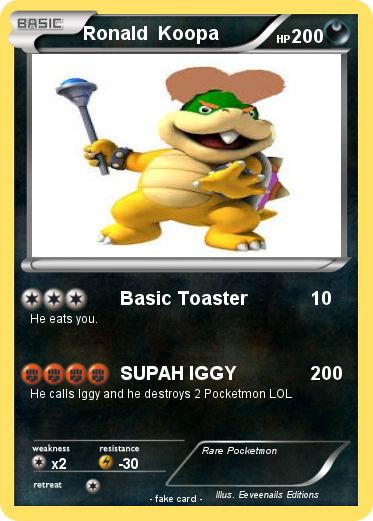 Pokemon Ronald  Koopa