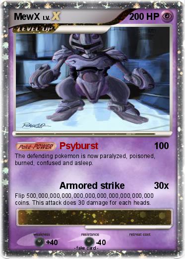 Pokemon MewX