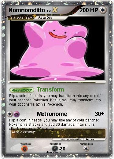 Pokemon Nomnomditto
