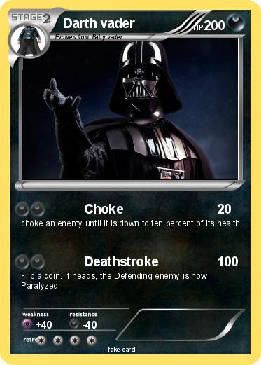 Pokemon Darth vader