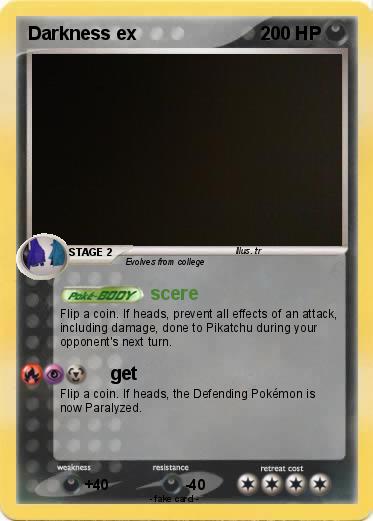 Pokemon Darkness ex