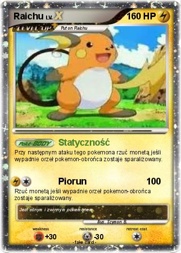 Pokemon Raichu