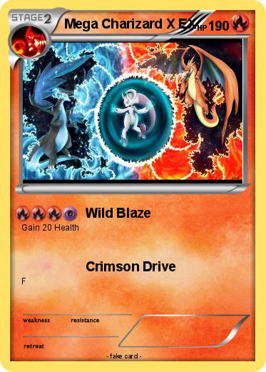 Pokemon Mega Charizard X EX