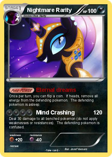 Pokemon Nightmare Rarity