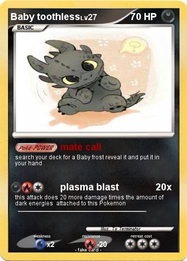 Pokemon Baby toothless