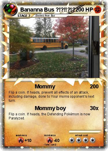Pokemon Bananna Bus ?!?!!?!?