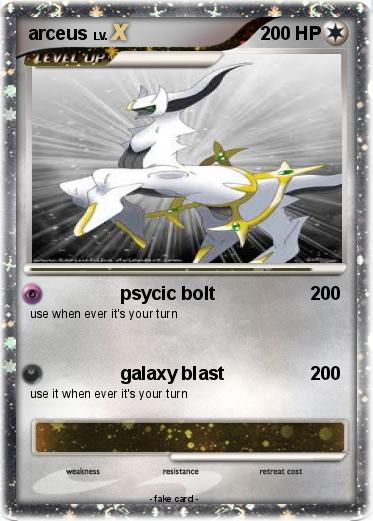 Pokemon arceus