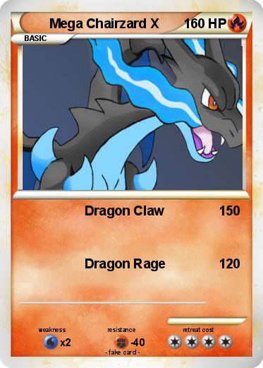 Pokemon Mega Chairzard X
