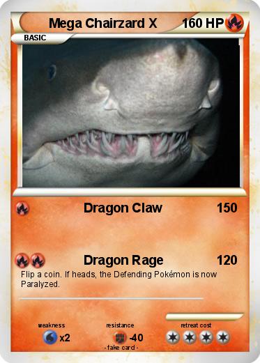 Pokemon Mega Chairzard X