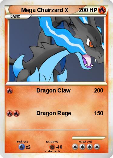 Pokemon Mega Chairzard X