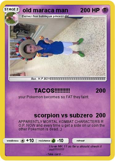 Pokemon old maraca man