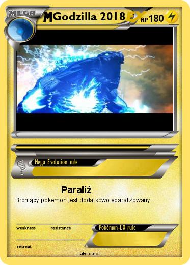 Pokemon Godzilla 2018