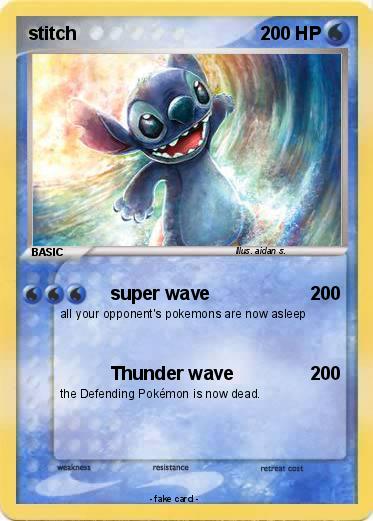 Pokemon stitch