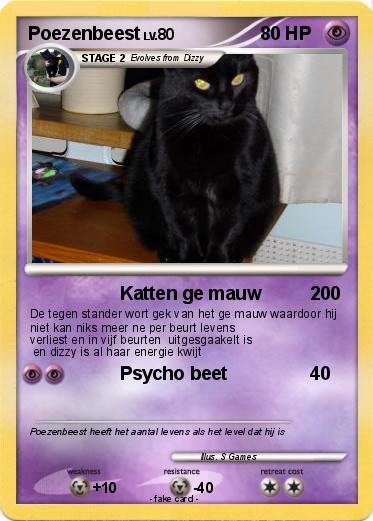 Pokemon Poezenbeest