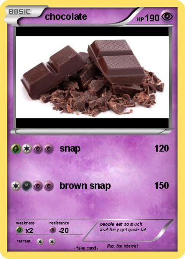Pokemon chocolate